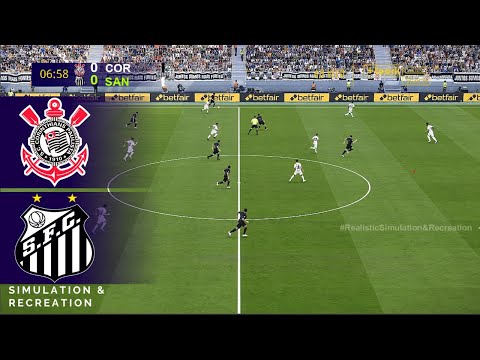 CORINTHIANS X SANTOS AO VIVO NEYMAR x DEPAY - JOGO DE HOJE - ASSISTA AGORA AO VIVO NO PES 21