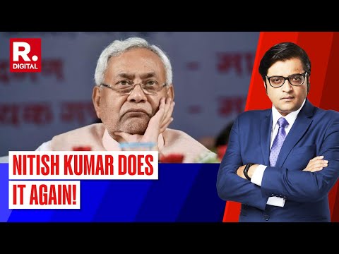 Nitish Kumar’s Sexist Remarks Trigger Outburst Yet Again, INDI Stages Protest | Debate With Arnab