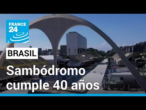 Brasil: el emblemático Sambódromo de Río de Janeiro cumple 40 años • FRANCE 24 Español