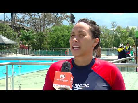 Selección Colombia de natación artística se prepara en Medellín - Telemedellín