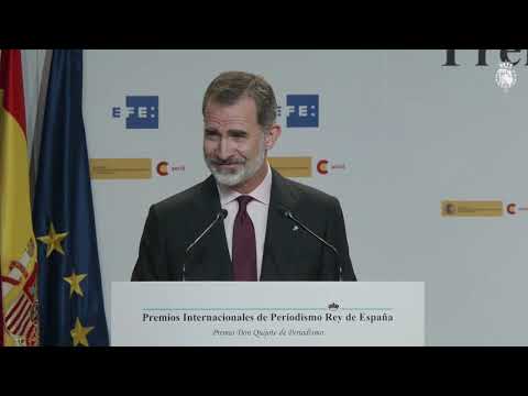 Palabras de S.M. el Rey en la entrega de los Premios de Periodismo Rey de España