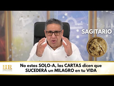 SAGITARIO; No estas SOLO-A, las CARTAS dicen que SUCEDERÁ un MILAGRO en tu VIDA