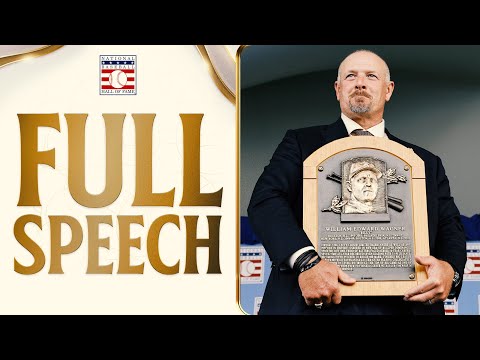 FULL SPEECH: Billy Wagner is inducted into the National Baseball Hall of Fame!