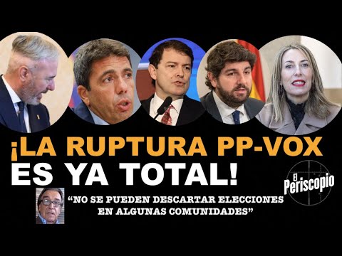 ¡ALARMA EN LAS COMUNIDADES DEL PP: TENDREMOS QUE IR A ELECCIONES!