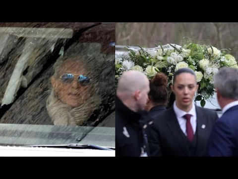 Obsèques de la baronne Myriam Ullens : son mari très affecté, ultime adieu sous la pluie