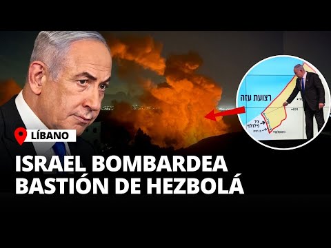 ISRAEL intensifica BOMBARDEO contra LÍBANO y ataca base de HEZBOLÁ | El Comercio