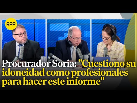 Procurador Soria responde por informe de la Contraloría que afirma su falta de experiencia