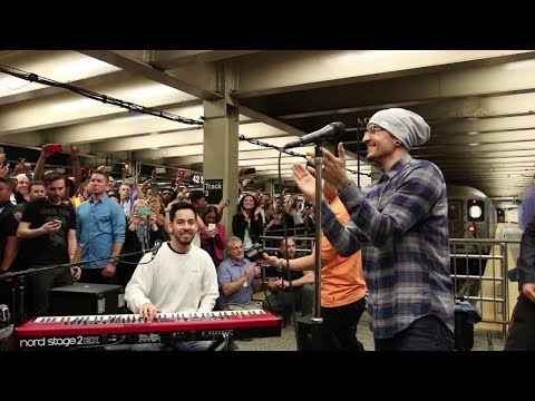 Linkin Park LIVE in Grand Central Station (full)