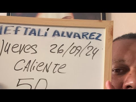 NEFTALI ÁLVAREZ NUMEROSLOGIA HOY 26/09/2024 TARDE PERO SEGURO