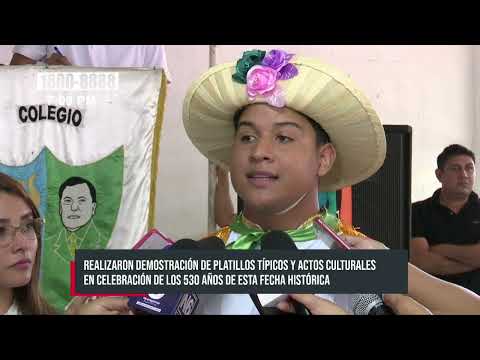 Comunidad educativa de Managua conmemora el Día de la Resistencia Indígena, Negra y Popular
