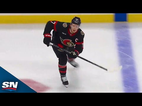 Brady Tkachuk Rifles One Short Side To Send Senators Fans Into A Frenzy