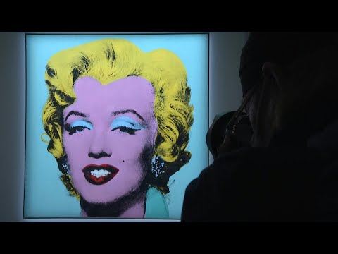 Nuevo récord a la vista con subasta del retrato de Marilyn de Warhol por Christie's | AFP