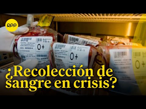Hernán Ramos indica que norma de banco de sangre podría llevar a crisis