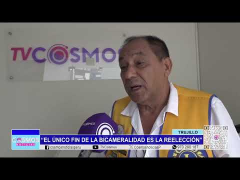 Trujillo: “El único fin de la bicameralidad es la reelección”