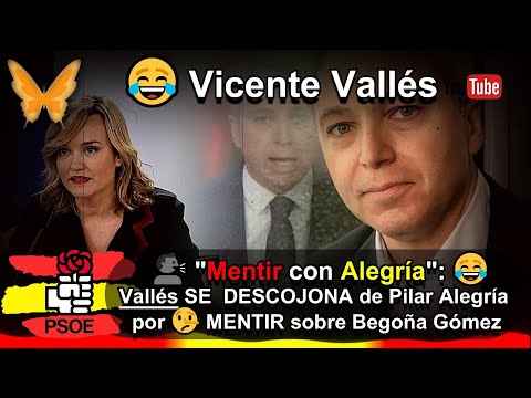 ?Mentir con Alegría: Vicente Vallés desmonta los bulos de la ministra Pilar sobre Begoña Gómez