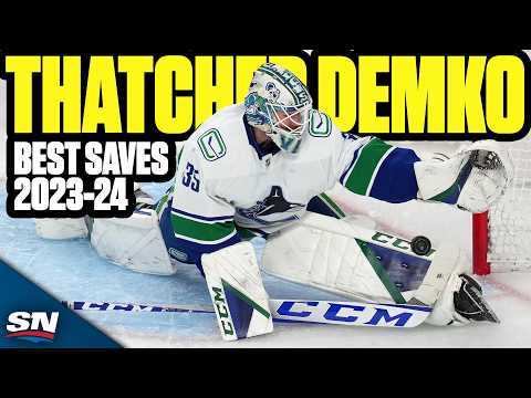 Thatcher Demkos Best Saves Of The 2023-24 NHL Season