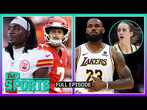 Chiefs' Rice and Butker at Practice & LeBron Advises Rookie Clark! | TMZ Sports Full Ep - 5/22/24