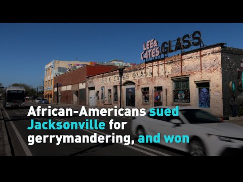 African-American groups sued Jacksonville for gerrymandering, and won
