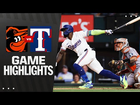 Orioles vs. Rangers Game Highlights (7/1/25) | MLB Highlights