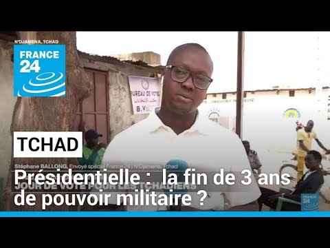 Présidentielle au Tchad : la fin de 3 ans de pouvoir militaire ? • FRANCE 24