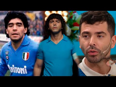 Nazareno Casero dio detalles de la experiencia de interpretar a Diego Maradona en Nápoles