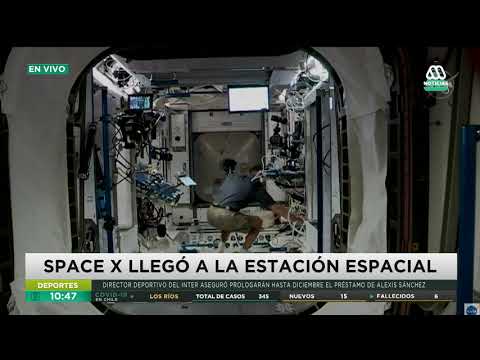 Cápsula de SpaceX llegó a la Estación Espacial Internacional