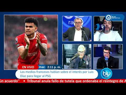 Los medios Franceses hablan sobre el interés por Luis Díaz para llegar al PSG