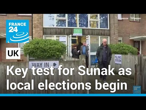Voters head to polls in last test for UK's Sunak before national election • FRANCE 24 English