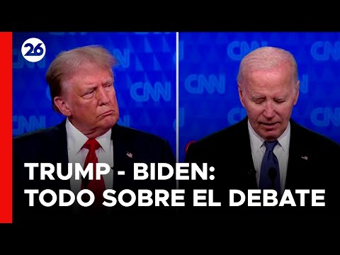 Así fue el primer debate electoral entre Joe Biden y Donald Trump