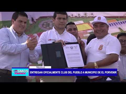 Trujillo: Entregan oficialmente Club del pueblo a municipio de El Porvenir