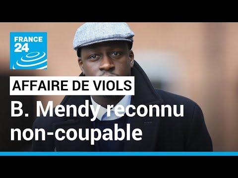 Le footballeur Benjamin Mendy non-coupable de six viols • FRANCE 24