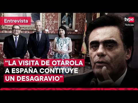 Gonzales Posada habla sobre la visita a España del premier Alberto Otárola