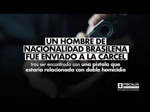 Un hombre fue enviado a la cárcel al ser encontrado con una pistola  relacionada con doble homicidio