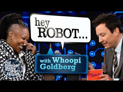 Hey Robot with Whoopi Goldberg | The Tonight Show Starring Jimmy Fallon