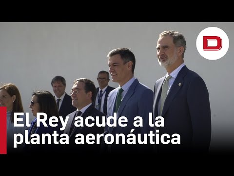 El Rey preside el acto conmemorativo de la creación de Construcciones Aeronáuticas S.A.