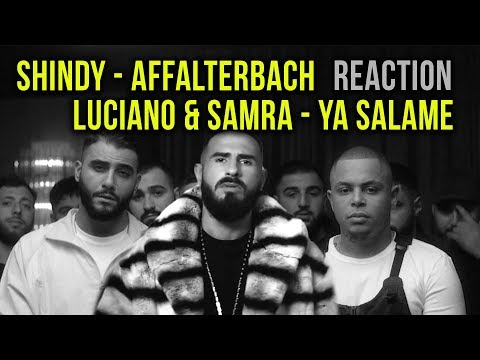 SHINDY "Affalterbach" vs LUCIANO x SAMRA "Ya Salame" REACTION