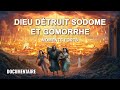 Dieu detruit Sodome et Gomorrhe