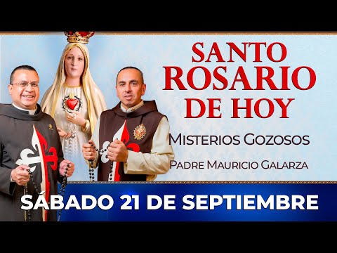 Santo Rosario de Hoy | Sábado 21 de Septiembre - Misterios Gozosos #rosario #santorosario