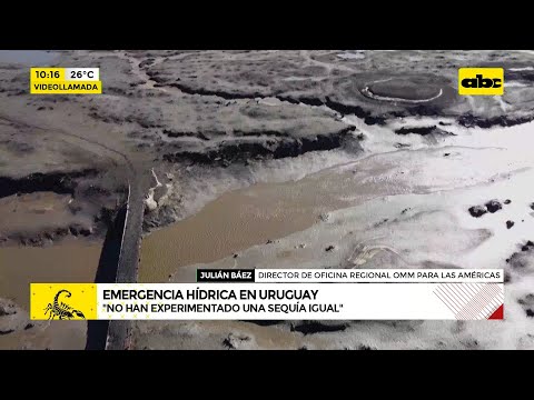 Emergencia hídrica en Uruguay