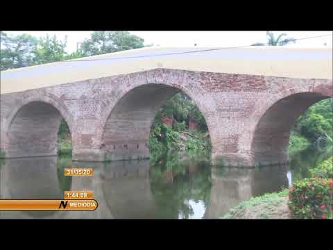 Puente sobre el Río Yayabo, construcción más antigua de este tipo en Cuba