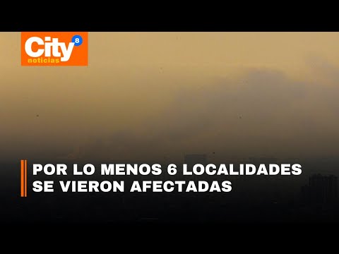 Afectaciones ambientales por 2 incendios forestales registrados en Bogotá | CityTv