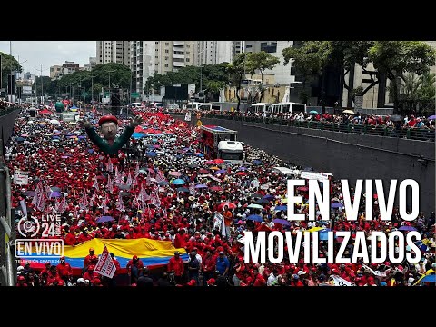 EN VIVO: Marcha en Caracas este 1° de mayo Día del Trabajador