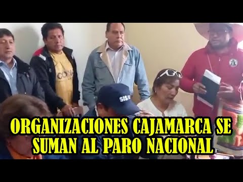 CONFERENCIA DE LAS ORGANIZACIONES SOCIALES DE CAJAMARCA DONDE RESUELVEN CIERRE DEL CONGRESO..