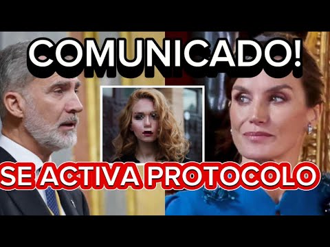 ACTIVADO EL PROTOCOLO DE EMERGENCIA PARA PROTEGER AL REY FELIPE DE LA REINA LETIZIA X RICA HEREDERA