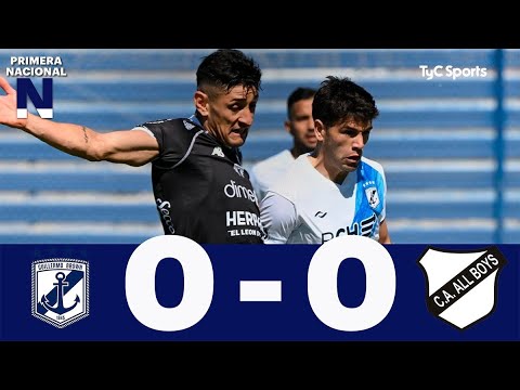 Guillermo Brown (PM) 0-0 All Boys | Primera Nacional | Fecha 36 (Zona A)