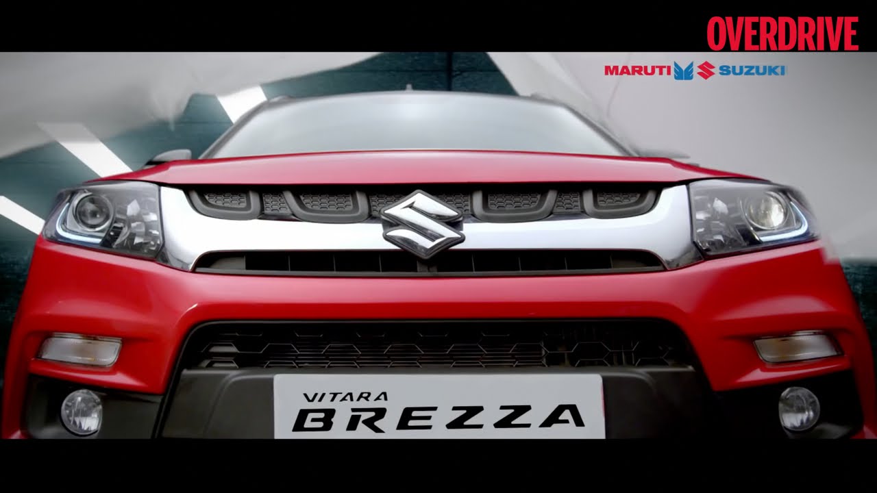 Vitara Brezza exterior details revealed - 2016 Auto Expo