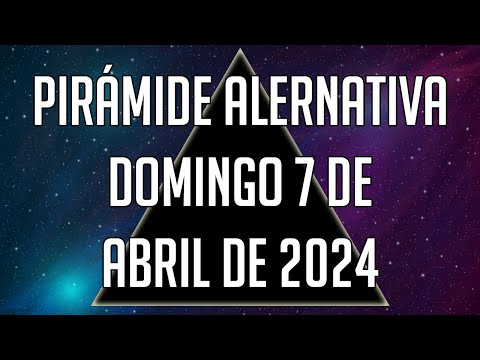 Pirámide Alternativa para el Domingo 7 de Abril de 2024 - Lotería de Panamá