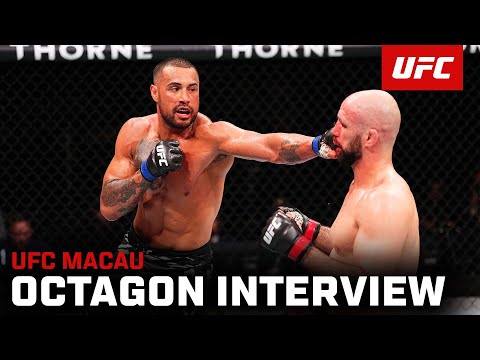 Carlos Ulberg Octagon Interview | UFC Macau