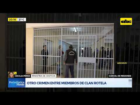 Crimen entre miembros de Clan Rotela en cárcel de Misiones