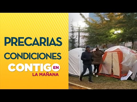 Bolivianos serán trasladados a albergues en Recoleta - Contigo en La Mañana